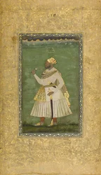 Ein Porträt von Farhad Khan, ca. 1680