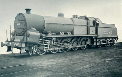 Eine bemerkenswerte Lokomotive auf der Midland, 1922