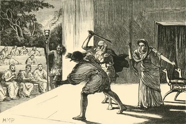 Eine römische Komödie, 1890