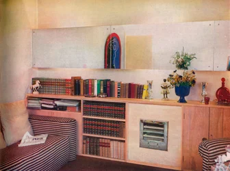 Eine platzsparende Wohnung, 1935