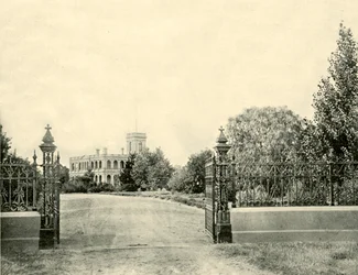Eine private Residenz in Victoria, 1901