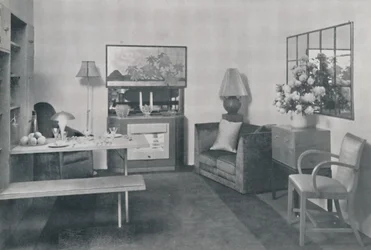 Ein Ess- und Wohnzimmer, 1942