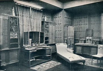 Ein Ankleidezimmer von Georges de Feure 1868-1943, 1900