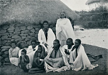 Eine Gruppe von Abessiniern, 1912