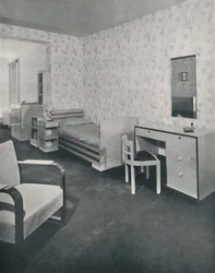 Ein Kinderzimmer entworfen für die Frankl Galleries, Inc., 1933
