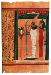 Eine Seite aus dem Buch der Toten, 1926