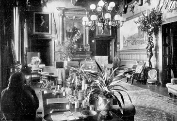 Ein Salon, Sandringham House, Norfolk
