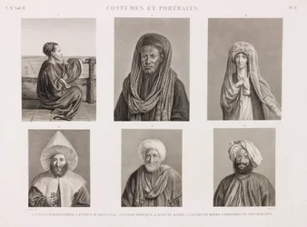 Eine Serie von Porträts