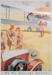 Werbung für Dunlop-Reifen, 1934