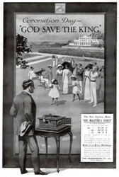 Werbung für die Gramophone and Co. Ltd