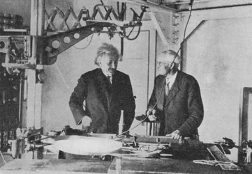 Albert Einstein 1879-1955 am Mount Wilson Observatorium