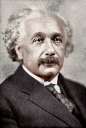 Albert Einstein, deutsch-schweizerischer Mathematiker und theoretischer Physiker, ca. 1930er