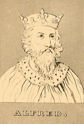 Alfred, ca. 847-899, 1830