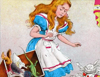 Alice wuchs wieder größer