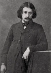 Alphonse Daudet, französischer Romanautor, 1869