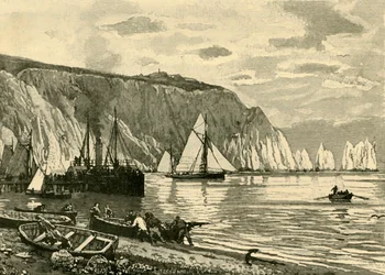 Alum Bay, 1898