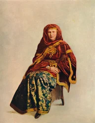 Eine armenische Frau aus dem Kaukasus, 1912