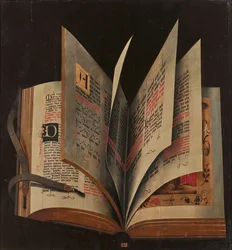 Ein offenes Buch, Mitte des 16. Jahrhunderts