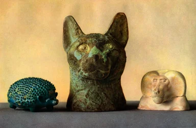 Tierfiguren aus dem Neuen Reich und der Spätzeit, Ägypten, 1936