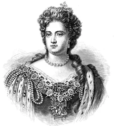Anne 1665-1714, Königin von Großbritannien und Irland ab 1702, 1880