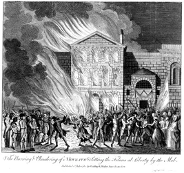Anti-katholische Gordon-Unruhen, London, 6.-7. Juni 1780