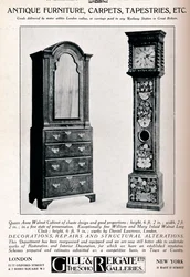 Antike Möbel, Teppiche, Wandteppiche usw., 1921