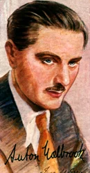 Anton Walbrook, 1896-1967, österreichischer Schauspieler, 20. Jahrhundert