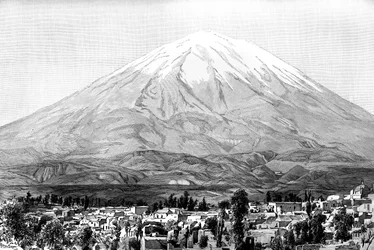 Arequipa und Mount Misti, Peru