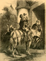 Ermordung Eduards des Märtyrers, ca. 1890