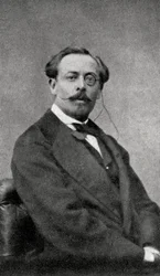 Aurelien Scholl, französischer Autor und Journalist, 1868