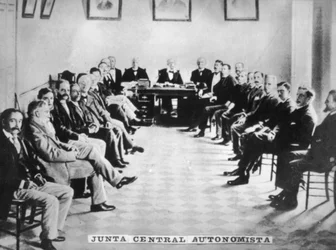 Autonomistische Partei, ca. 1920er Jahre
