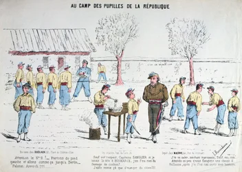 Im Lager der Zöglinge der Republik, 1871