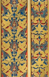 Bänder, Seite der Bögen, Löwenhof, 1907