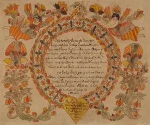 Taufurkunde, 1935-1942