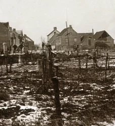 Stacheldraht, Nieuwkapelle, Flandern, Belgien, um 1914-1918