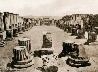 Basilika, Pompeji, Italien, ca. 1900er