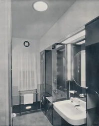 Badezimmer für einen Mann, 1936