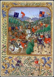 Schlacht von Azincourt, Frankreich, 25. Oktober 1415, 19. Jahrhundert