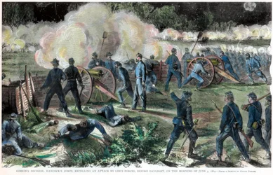 Schlacht von Cold Harbor, Virginia, Amerikanischer Bürgerkrieg, 3. Juni 1864