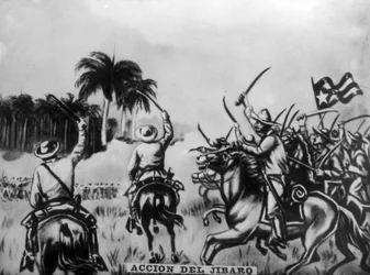 Schlacht von Jibaro, 1876