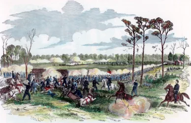 Schlacht von Shiloh, Tennessee, Amerikanischer Bürgerkrieg, 6. April 1862