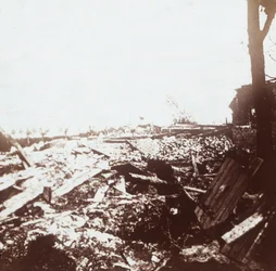 Schlachtfeld, Roeselare, Flandern, Belgien, ca. 1914-1918