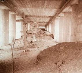 Bajonettgraben, Verdun, Nordfrankreich, ca. 1916-1918