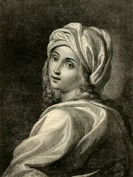 Beatrice Cenci nach dem Gemälde von Guido Reni, 1882