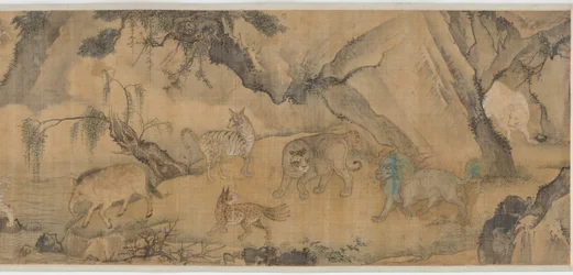 Bestiarium von realen und imaginären Tieren, Ming-Dynastie, 1368-1644