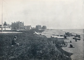 Bexhill - Die Hotels und der Strand, 1895