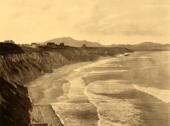 Biarritz - La Côte des Basques, ca. 1930