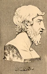 Bias, gestorben 530 v. Chr., 1830