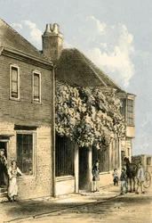 Geburtsort von Dr. Watts, ca. 1861