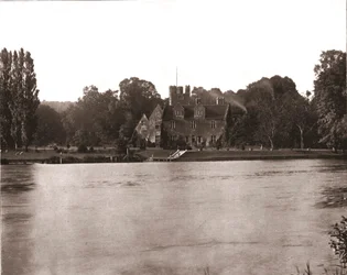 Bisham Abbey, oberhalb von Marlow, Berkshire, 1894